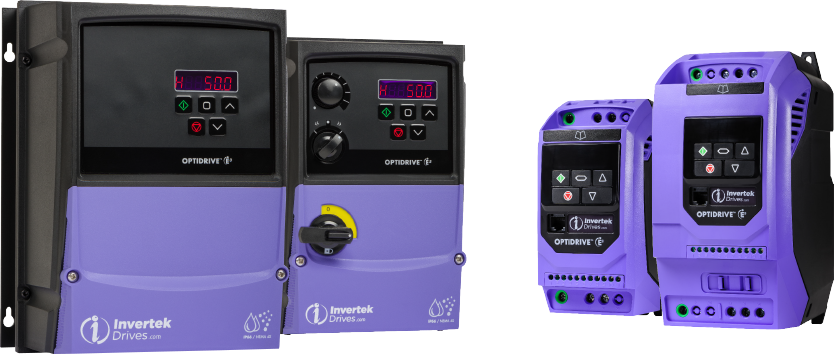 motores monofásicos Invertek Drives